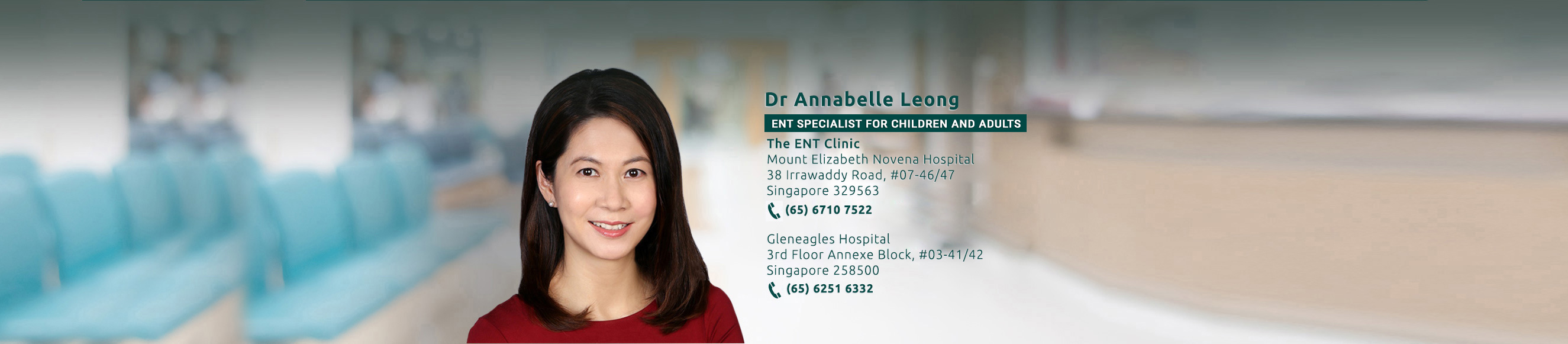 Ear, Nose and Throat Specialist Singapore