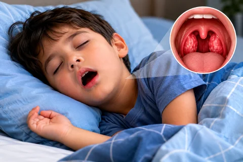 Snoring and Mouth-breathing Child