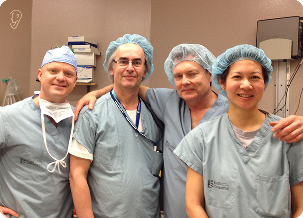Dr Annabelle with her Toronto fellowship team