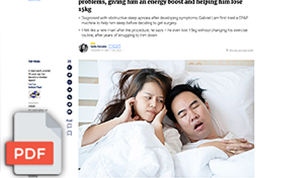 How Sleep Apnoea Treatment Cured a Father’s Breathing Problems