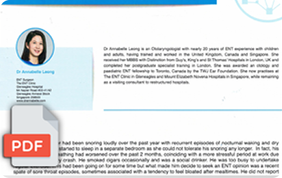 Case Study: Obstructive Sleep Apnea (OSA)