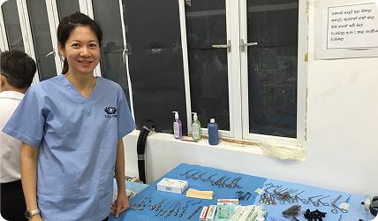 ENT Instruments brought on Medical Mission